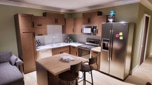 Main Open Area- Kitchen Stainless