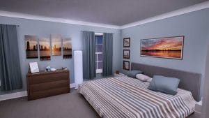 Master Suite Entrance View